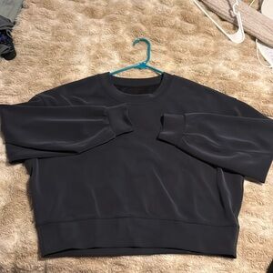 Lululemon Softstreme black crew neck worn once.